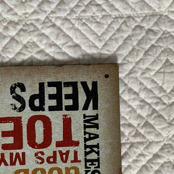 Guitar Metal Sign with Music Words Distressed Look - Picture 7 of 11